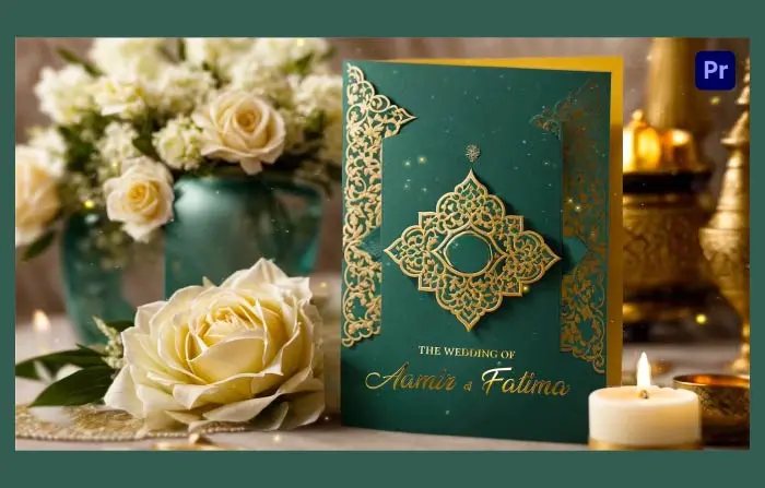 Exclusive 3D Muslim Wedding Invitation Slideshow